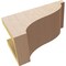 Ekena Millwork 5"W x 10"D x 5"H Wide Garner Rough Cedar Woodgrain TimberThane Corbel, Primed Tan CORUR05X10X05GARRCPR - alternate 6